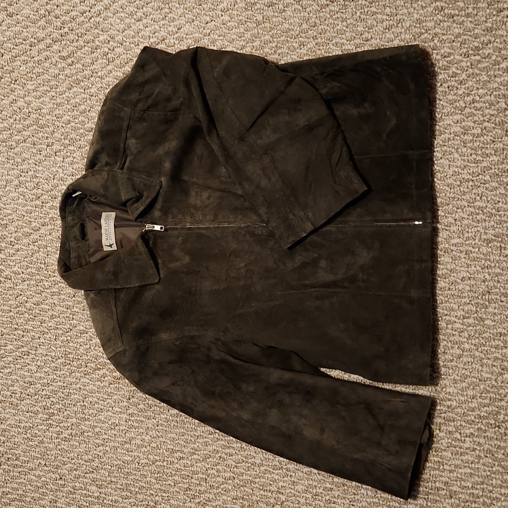Vintage. Sueded Leather Jacket